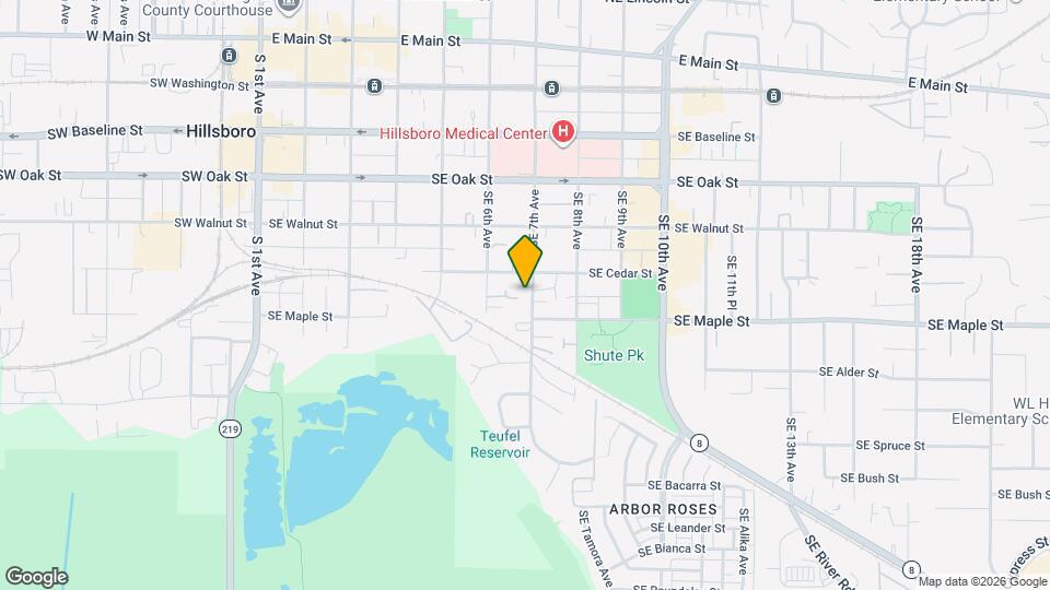 637 SE 7th Ave Map and Location Details