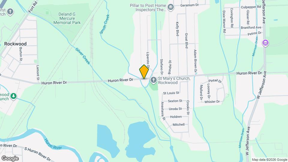 20129 Huron River Dr Map and Location Details