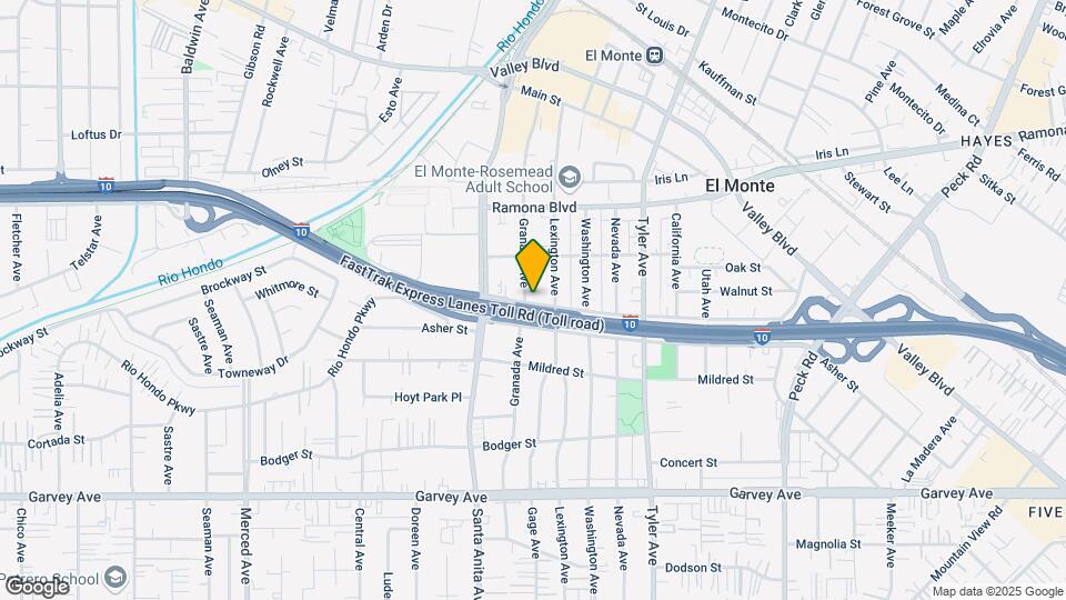 10713 Brockway Ave Map and Location Details