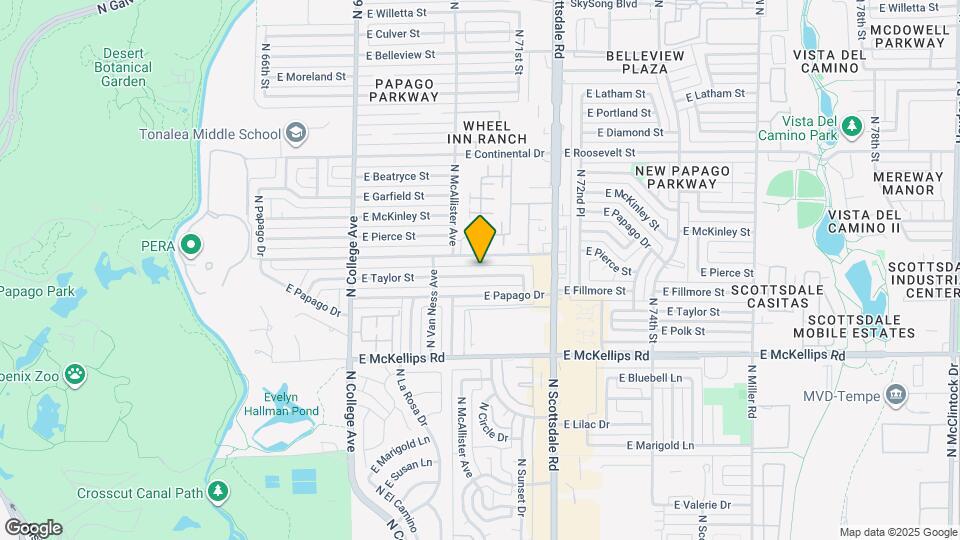 620 E Taylor St Map and Location Details