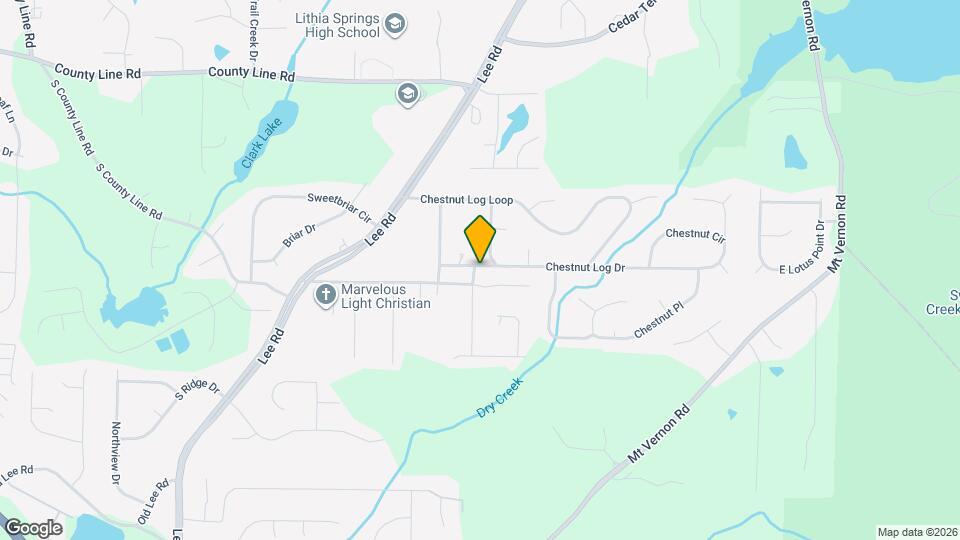 2406 Chestnut Log Ln, Unit #2 Mapa y Detalles de la Ubicación