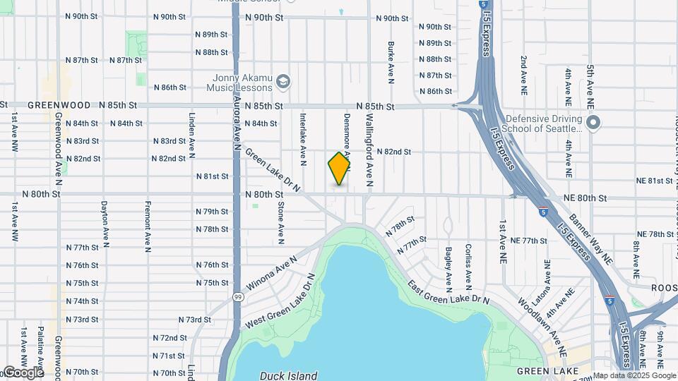 1512 N 80th St Map and Location Details