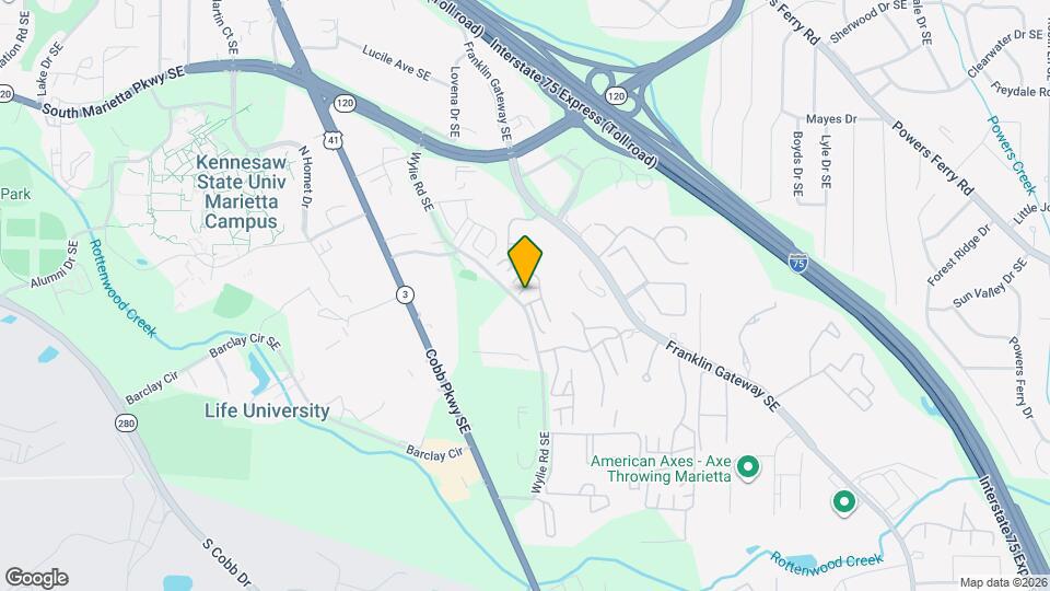 1305 Augusta Dr Map and Location Details