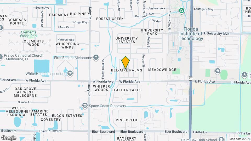 3469 Cabbage Palm Ave Map and Location Details