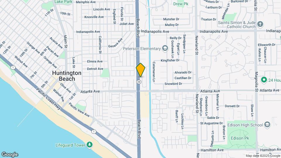 20917 Cabrillo Ln Map and Location Details