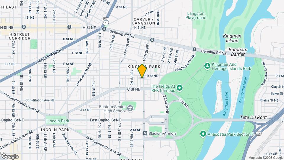 332 19th St NE Map and Location Details