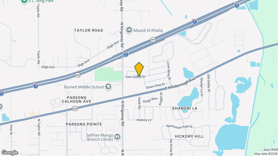 221 Fern Gulley Dr Map and Location Details