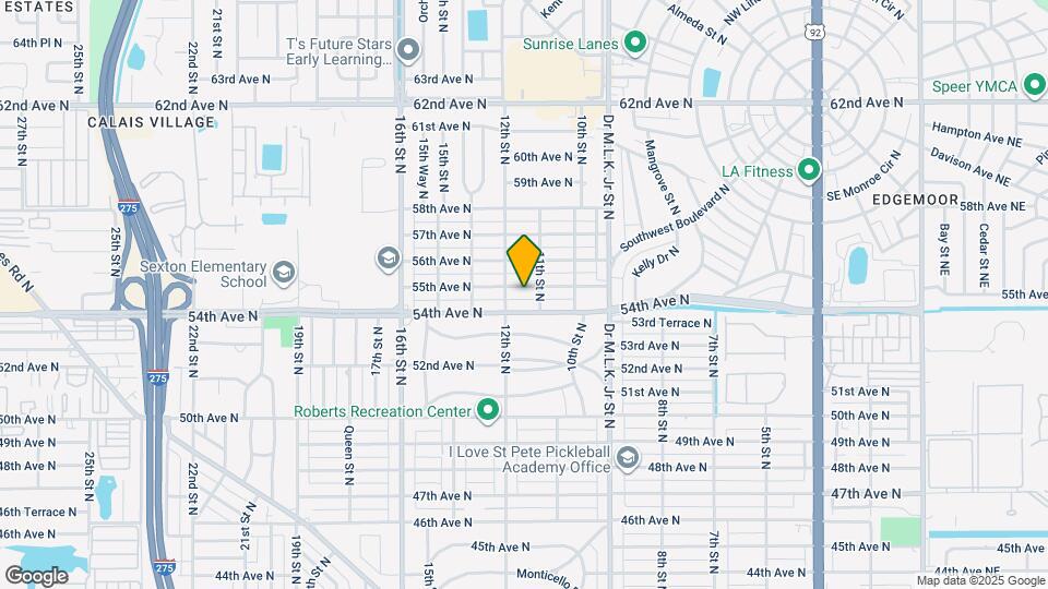 1126 55th Ave N Map and Location Details
