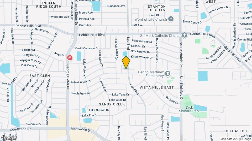 2521 Robert Wynn St Map and Location Details