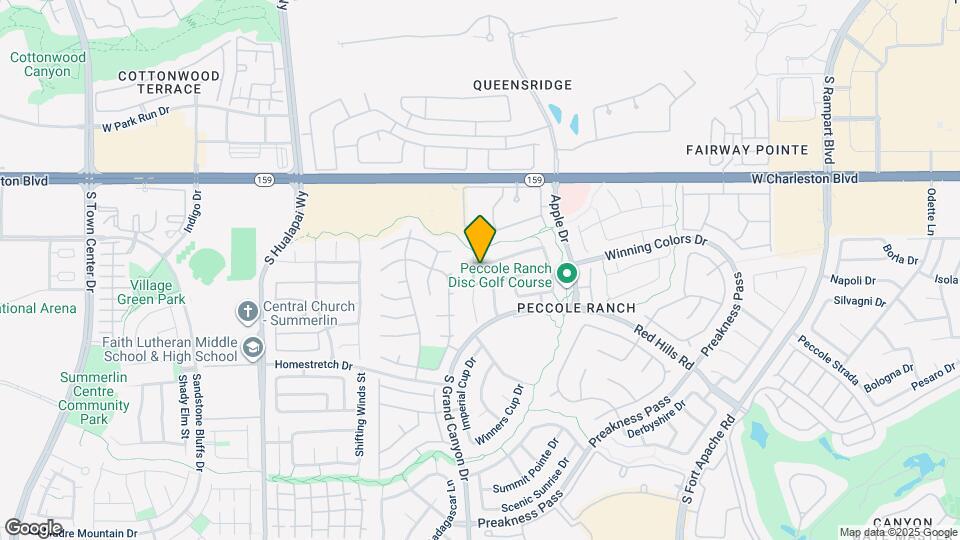 9633 Rancho Palmas Dr Map and Location Details