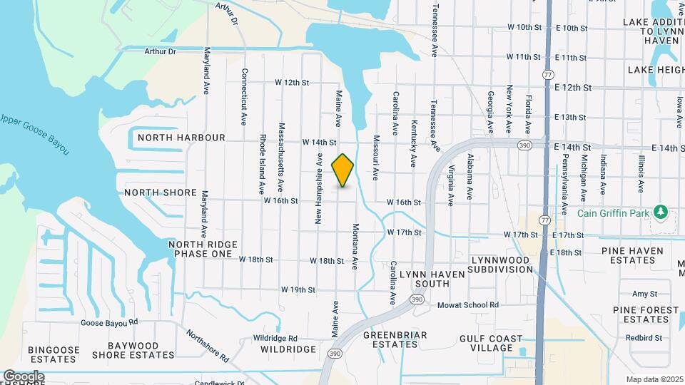 1513 Maine Ave Map and Location Details
