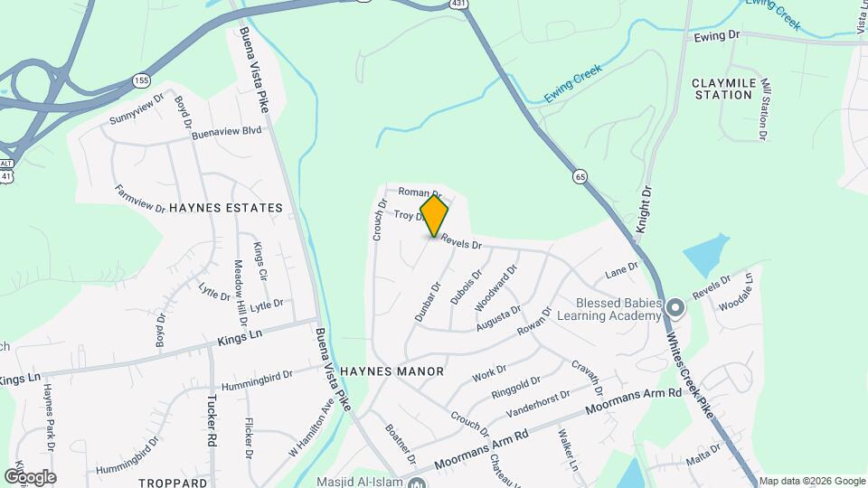 780 Garrison Dr Map and Location Details