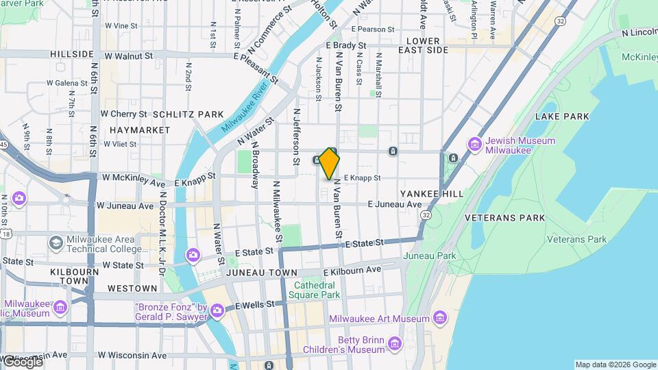 1237 N Van Buren St Mapa y Detalles de la Ubicación