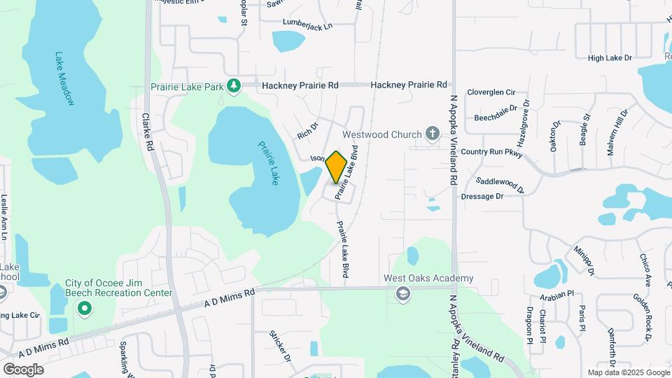 1512 Prairie Lake Blvd Map and Location Details