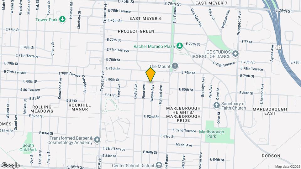 8004 Wayne Ave Map and Location Details