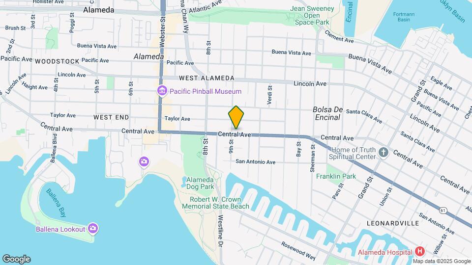 901 Central Ave Mapa y Detalles de la Ubicación
