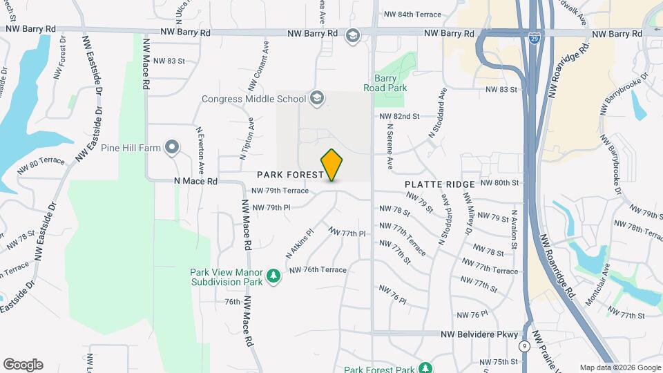 7902 NW 79th Pl Map and Location Details