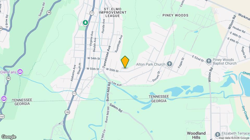 5417 Slayton Ave Mapa y Detalles de la Ubicación