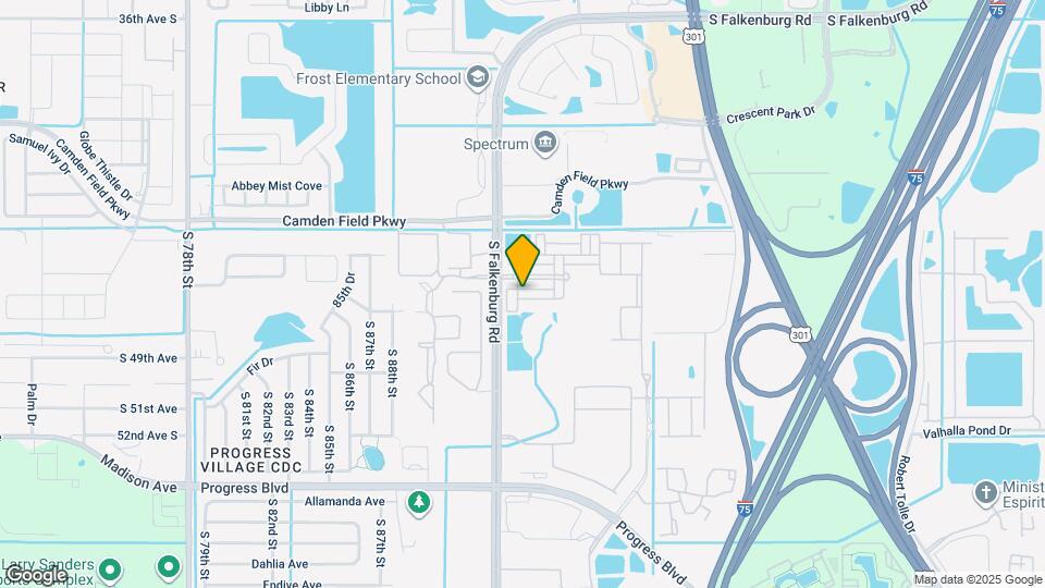 9004 Sienna Moss Ln Map and Location Details