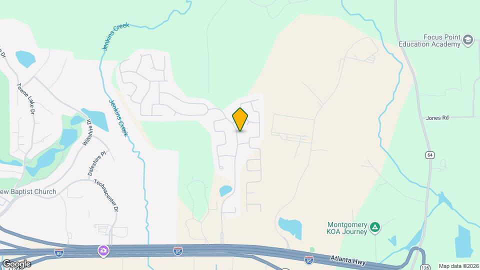 612 Stoneybrooke Way Map and Location Details