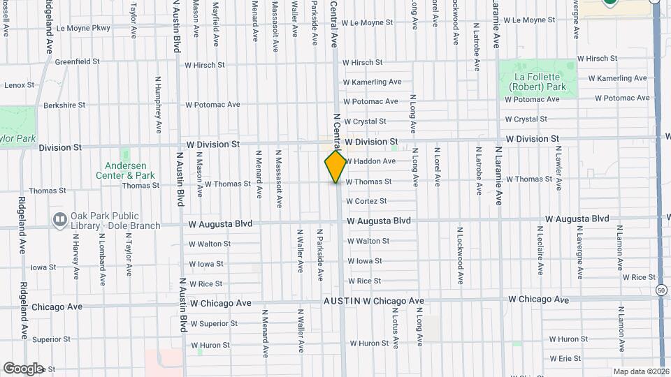 1056 N Central Ave Mapa y Detalles de la Ubicación