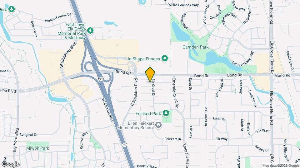 8529 Birch Crest Ct Map and Location Details