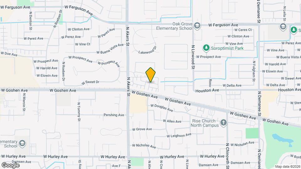 5001 W Fiano Ave Map and Location Details