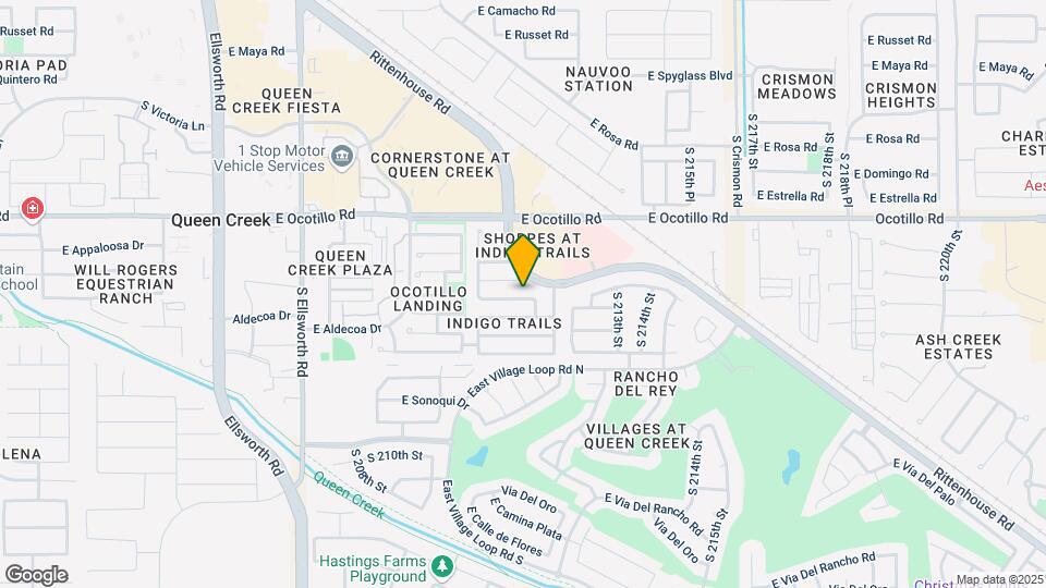 21160 E Munoz St Map and Location Details