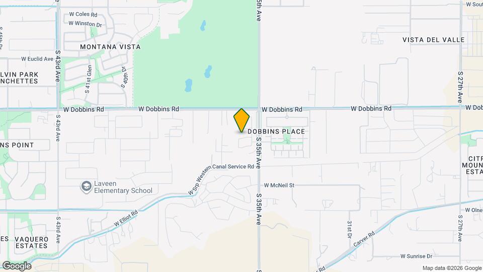 3536 W Hopi Trail Map and Location Details
