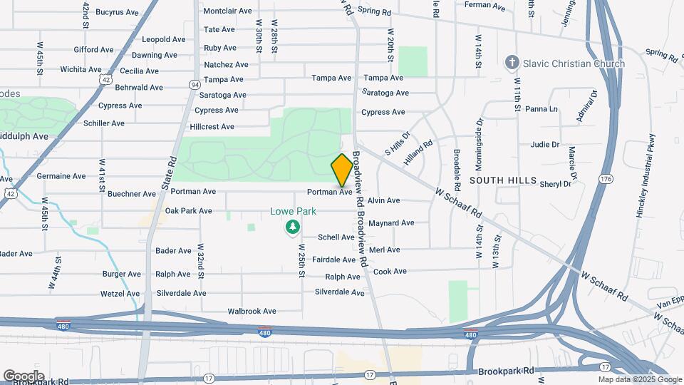 2207 Portman Ave, Unit SecondFloor Map and Location Details