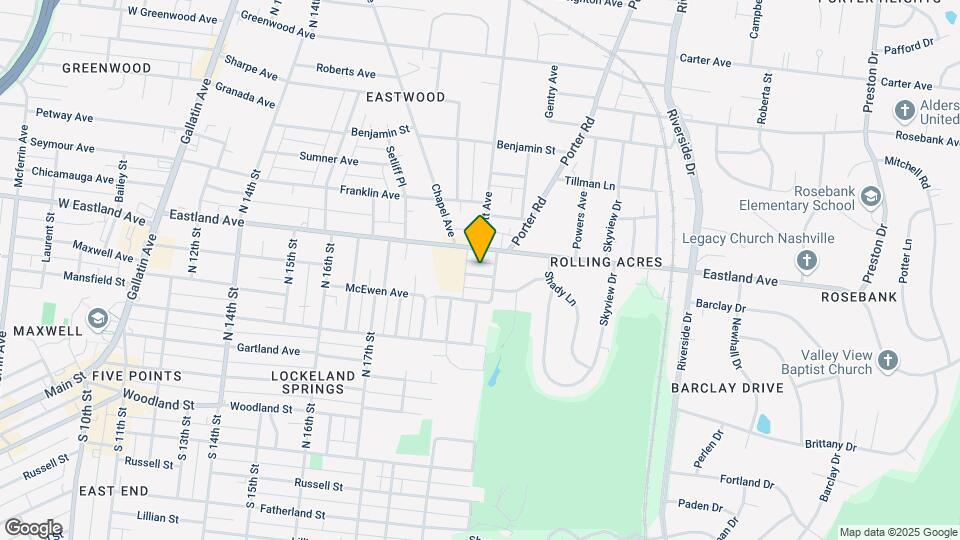 1909A Truett Ave Map and Location Details