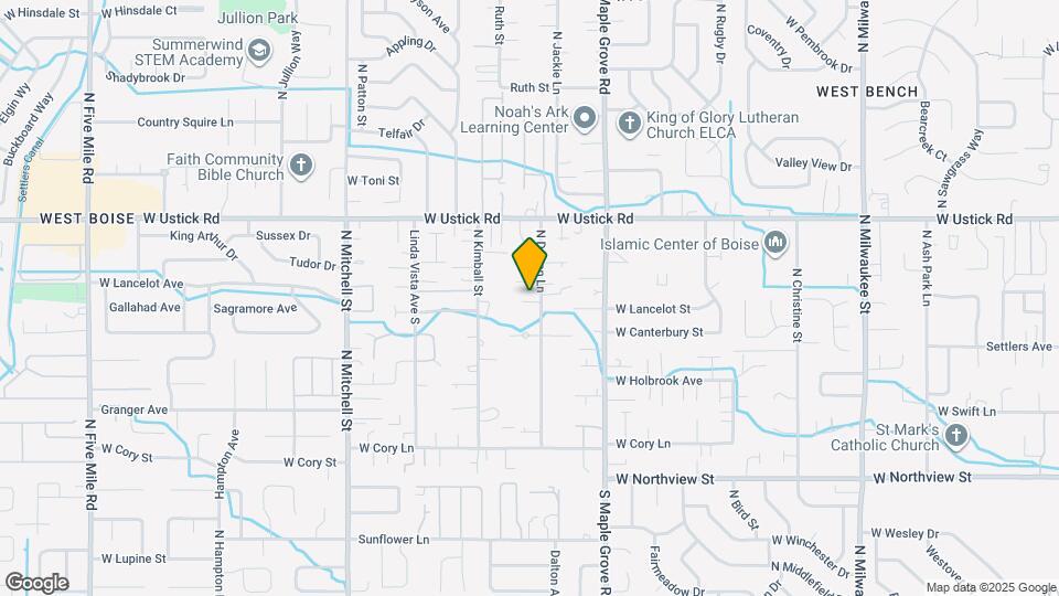 2917 N Dalton Ln Map and Location Details