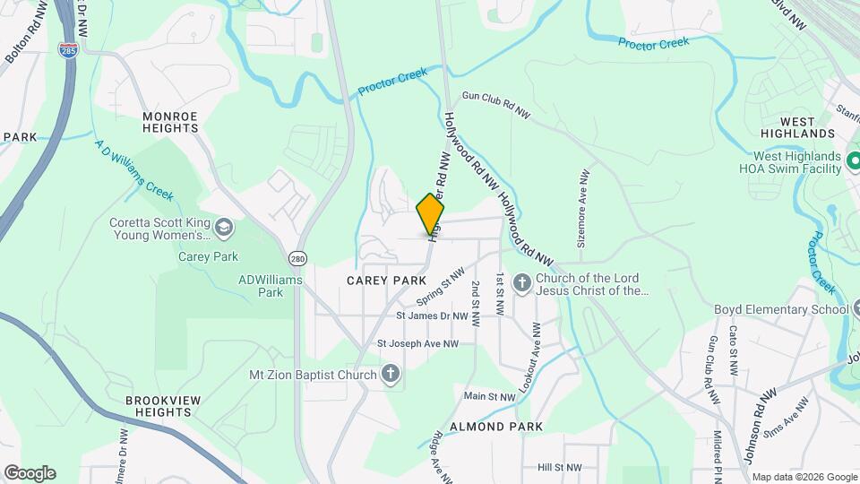 1125 West Ave Map and Location Details