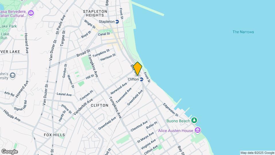 854 Bay St Map and Location Details