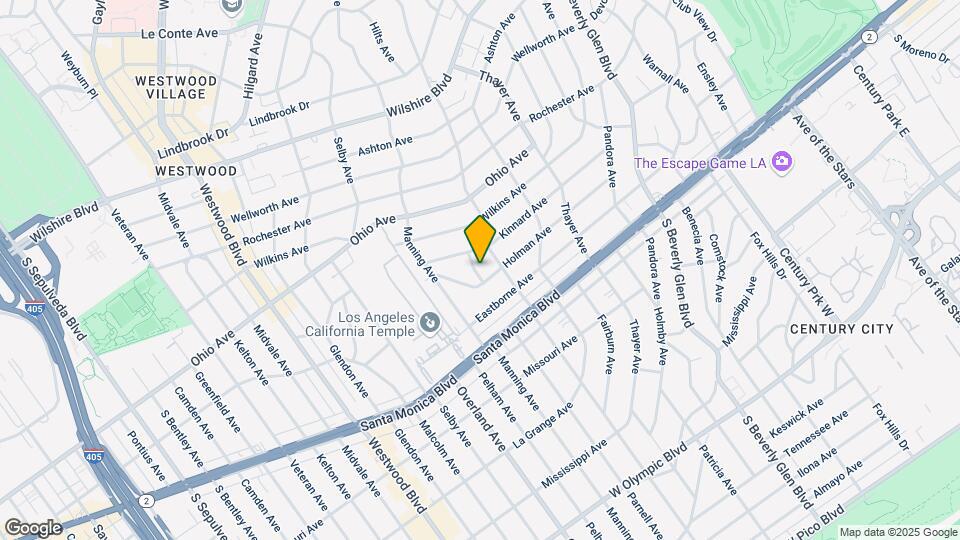 1624 Hilts Ave Map and Location Details