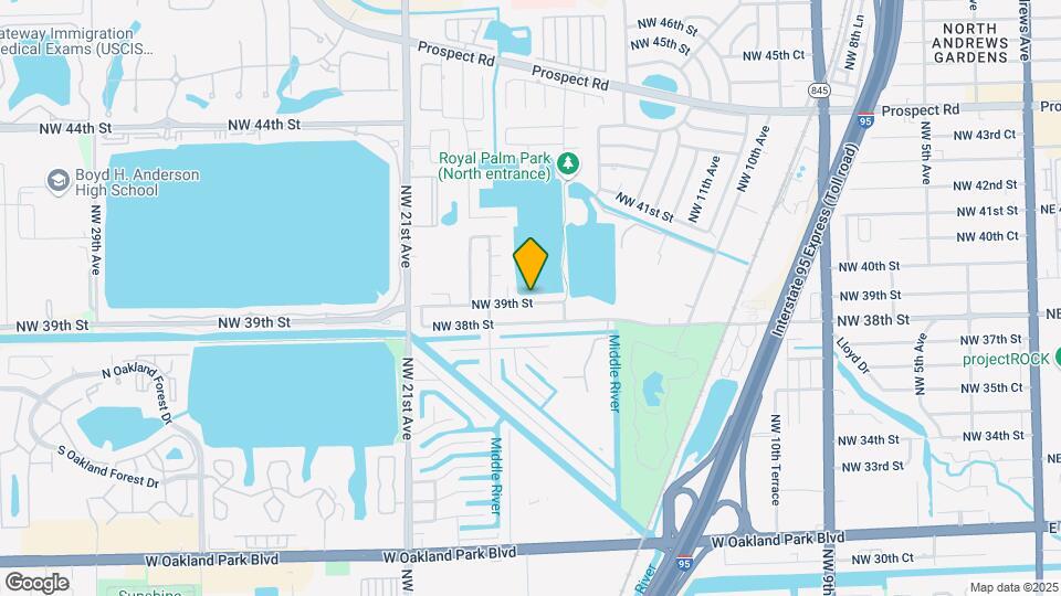 1741 NW 39th St Map and Location Details