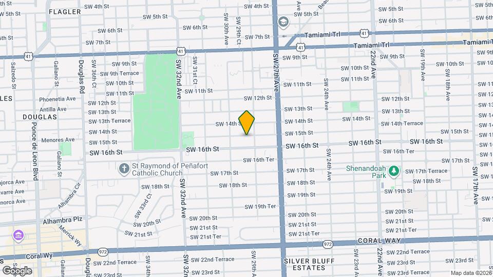 2928 SW 15th St Map and Location Details