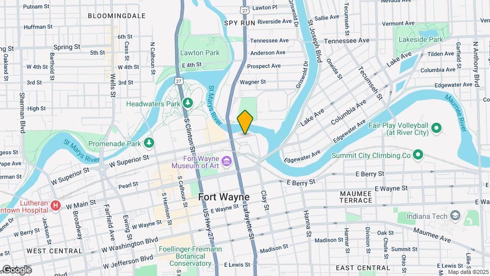 101 Three Rivers N Mapa y Detalles de la Ubicación