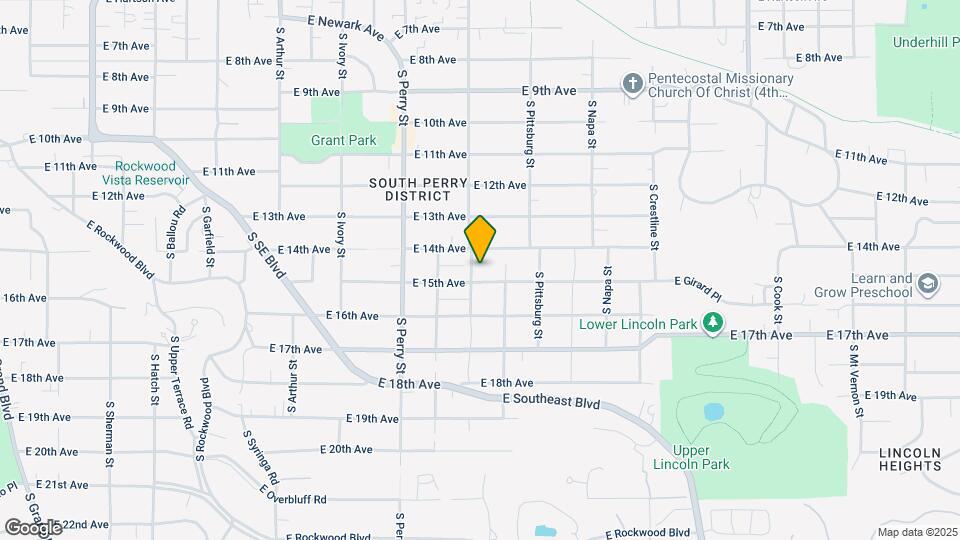 1419 S Helena St Map and Location Details