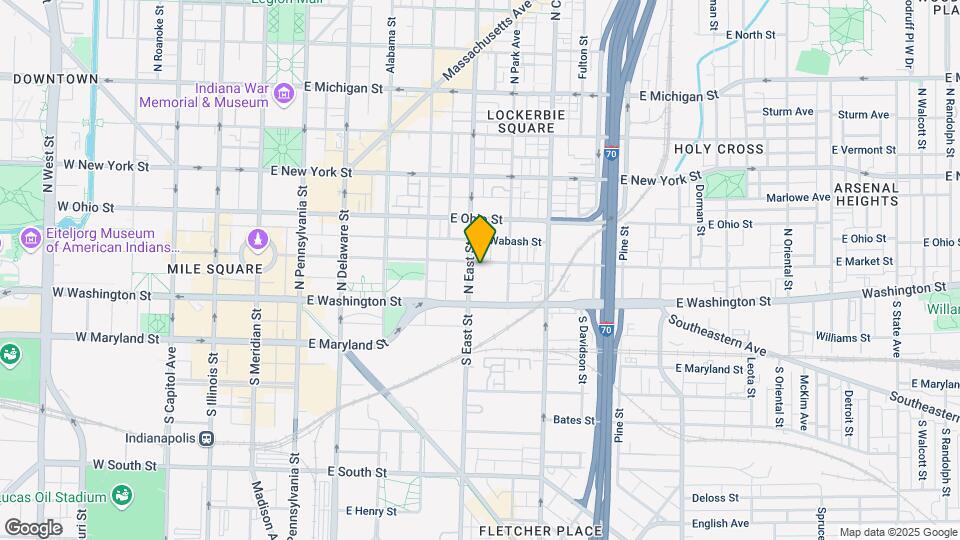 515 E Market St Map and Location Details