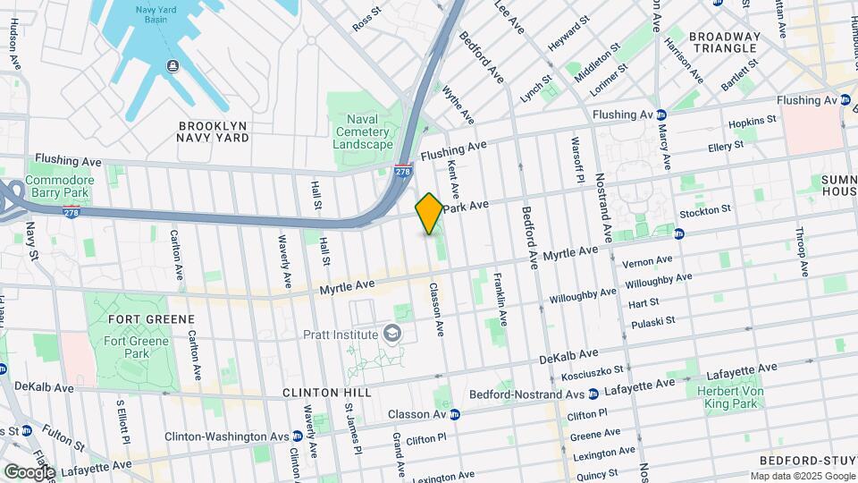 173 Classon Ave Mapa y Detalles de la Ubicación