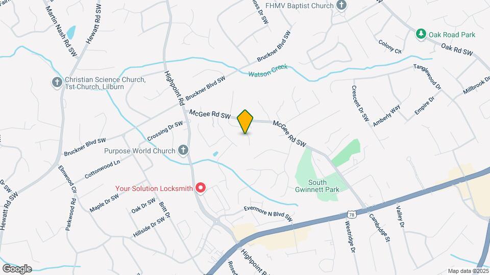 2015 Lisa Springs Dr SW Map and Location Details