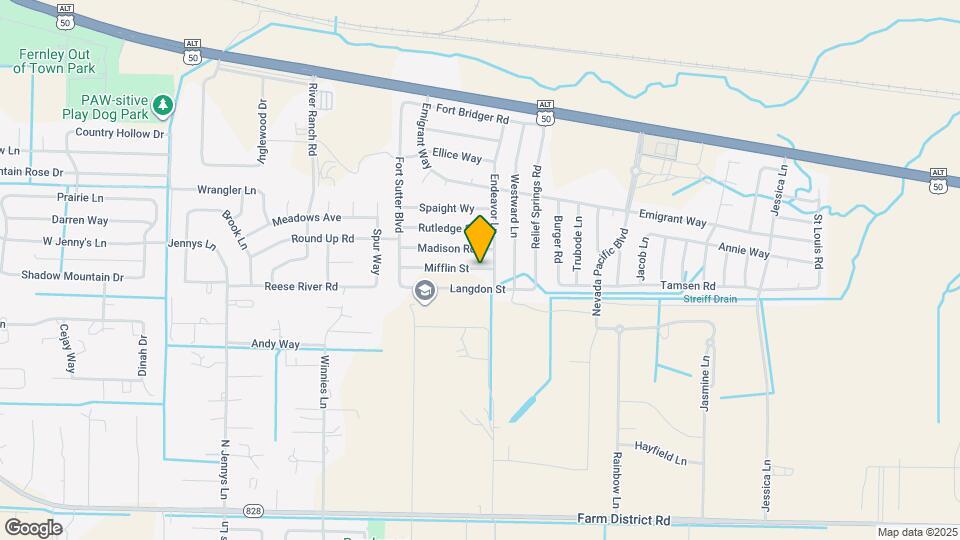 4547 Mifflin St Map and Location Details