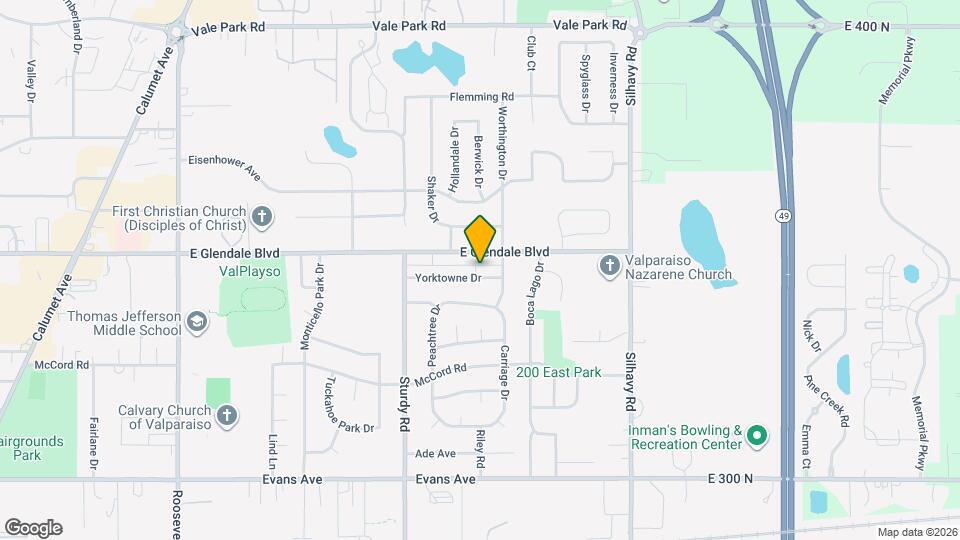 2217 Yorktowne Dr Map and Location Details