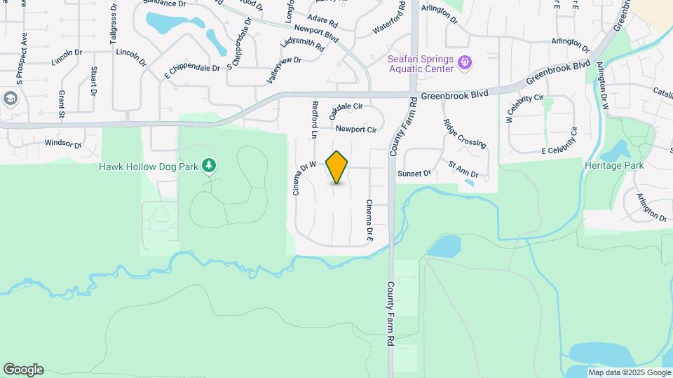 5309 Niven Ln Map and Location Details