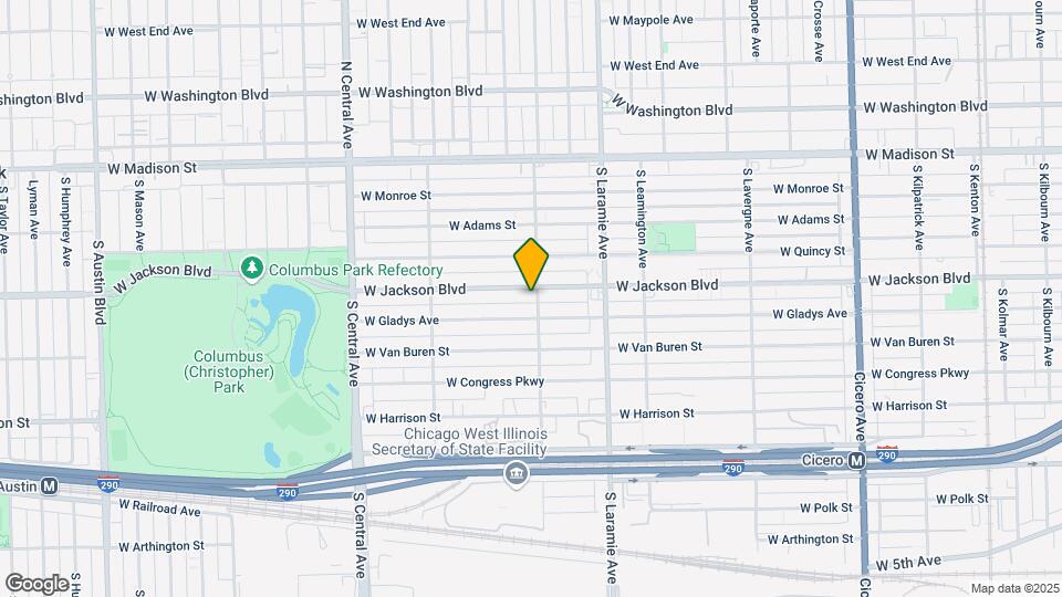 5309 W Jackson Blvd Map and Location Details