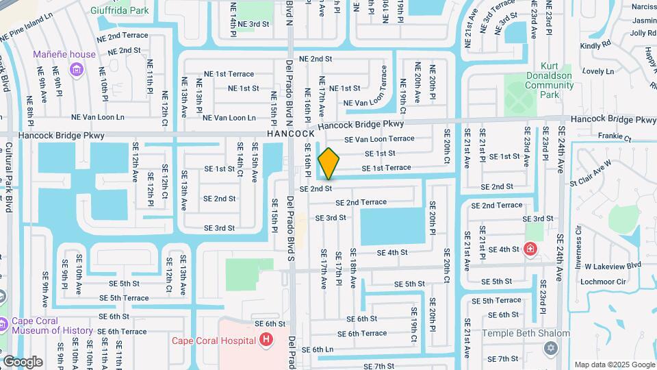 1705 SE 2nd St Map and Location Details