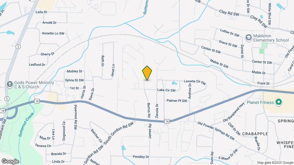 5511 Burrus Ln Map and Location Details
