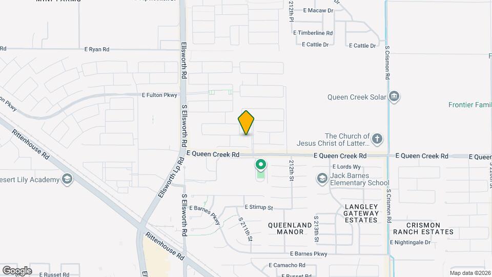21063 E Mayberry Rd Map and Location Details