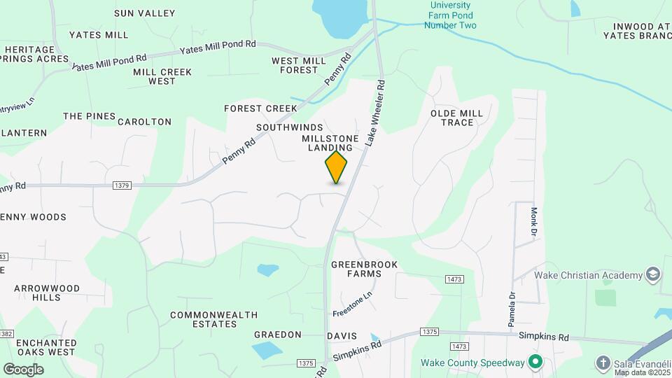 1208 Enchanted Oaks Dr Map and Location Details